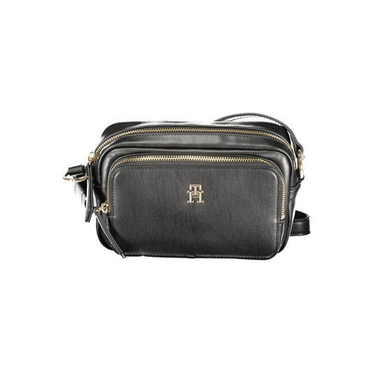 Tommy Hilfiger Black Polyethylene Handbag Tommy Hilfiger