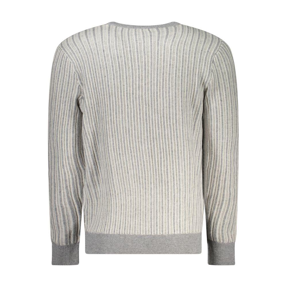 Guess Jeans Gray Polyester Sweater Guess Jeans