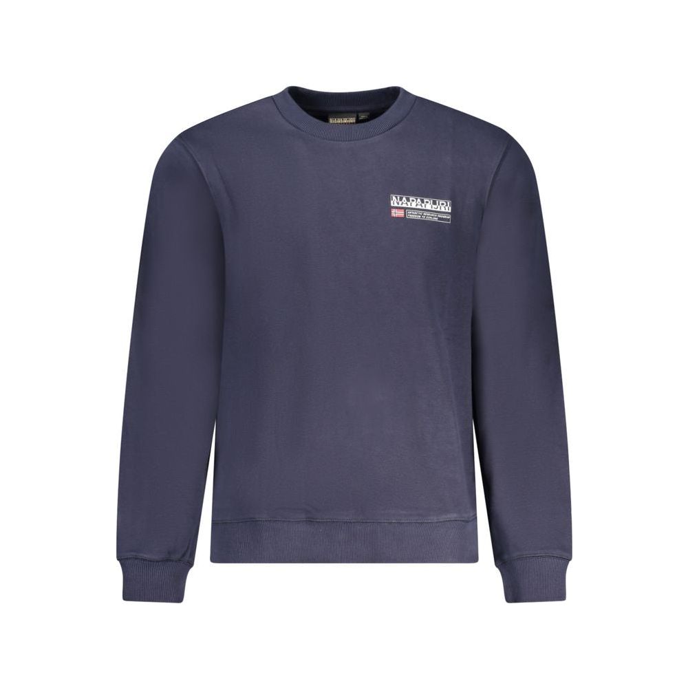 Napapijri Blue Cotton Sweater