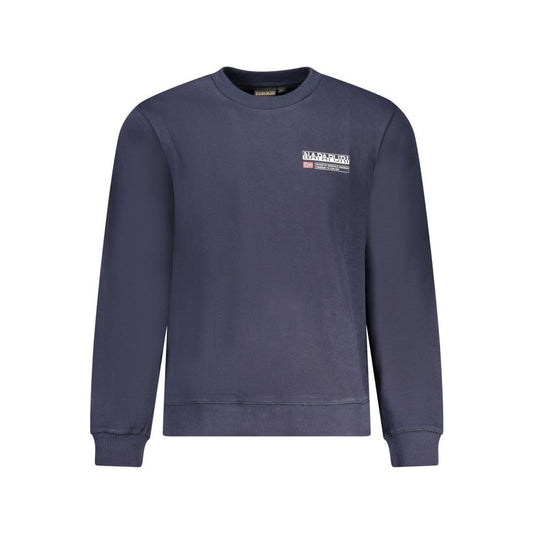 Napapijri Blue Cotton Sweater