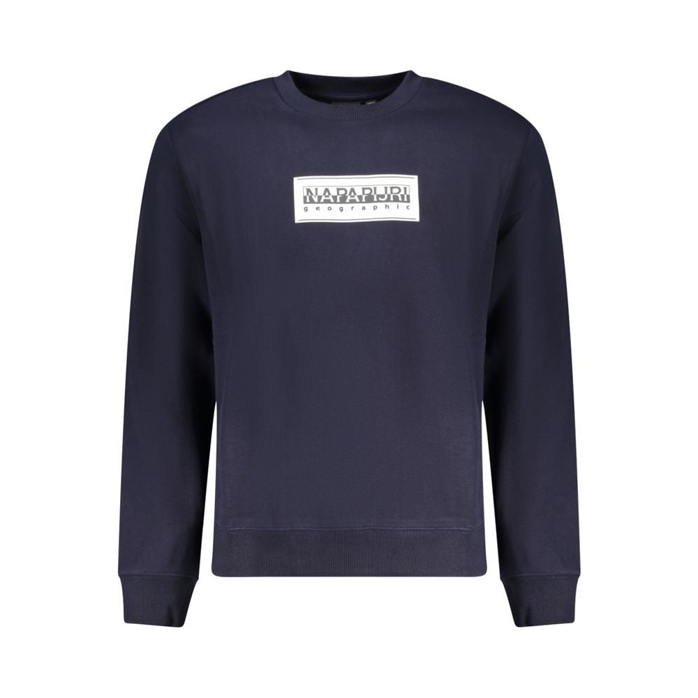 Napapijri Blue Cotton Sweater