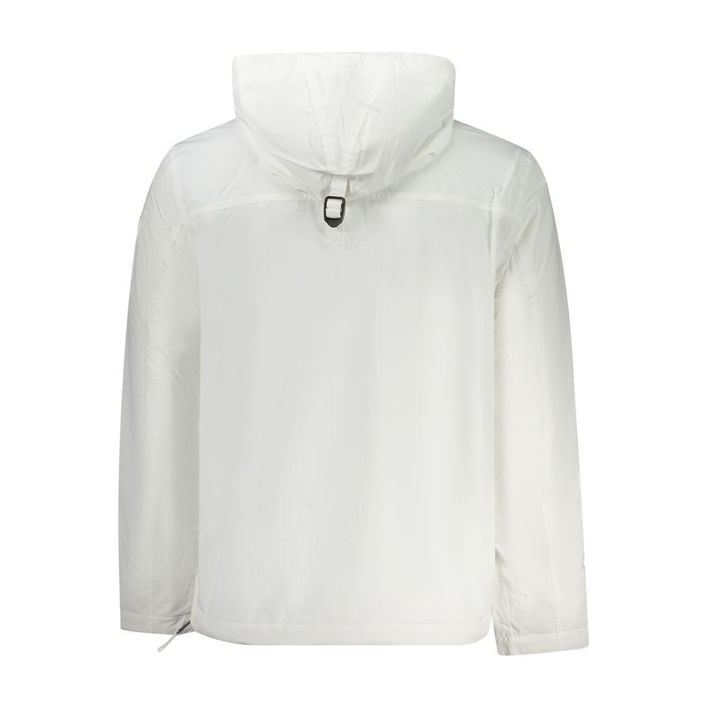 Napapijri White Polyamide Jacket Napapijri