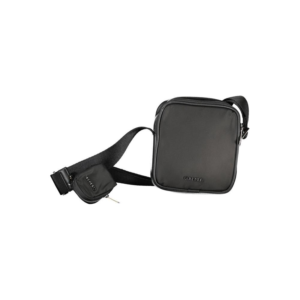 Calvin Klein Black Polyester Shoulder Bag