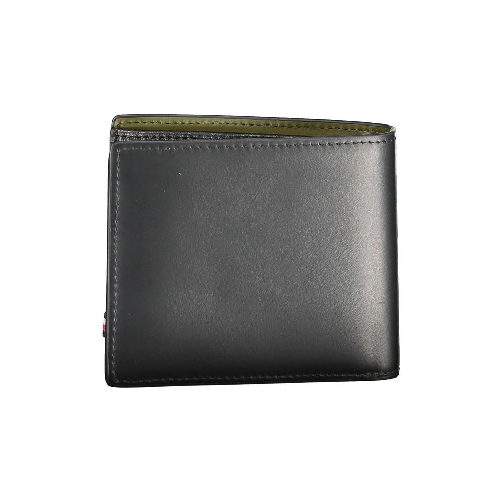 Tommy Hilfiger Black Leather Wallet