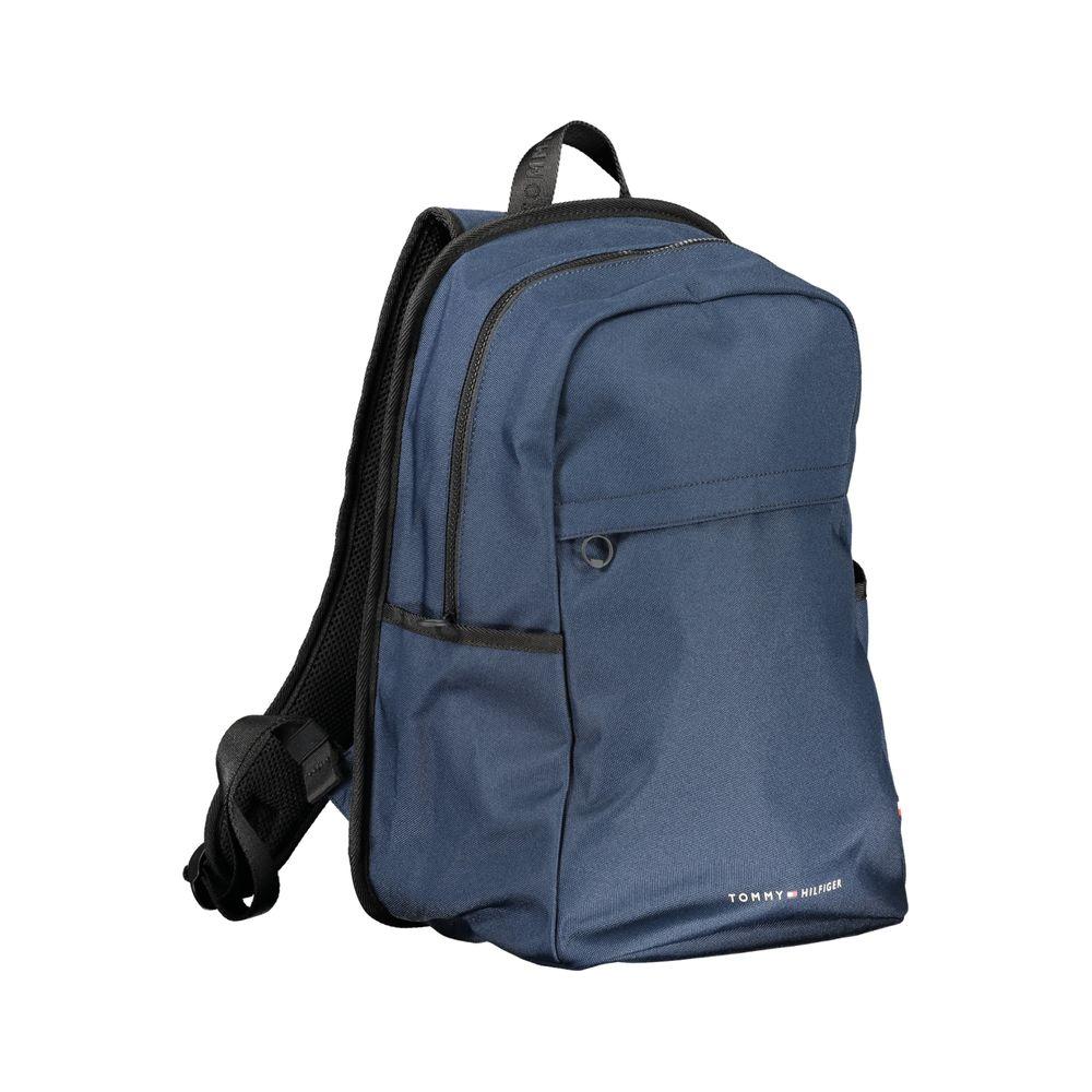 Tommy Hilfiger Blue Polyester Backpack Tommy Hilfiger