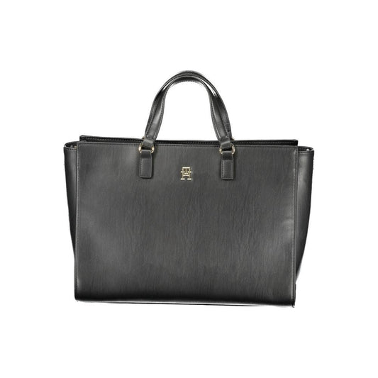 Tommy Hilfiger Black Polyethylene Handbag