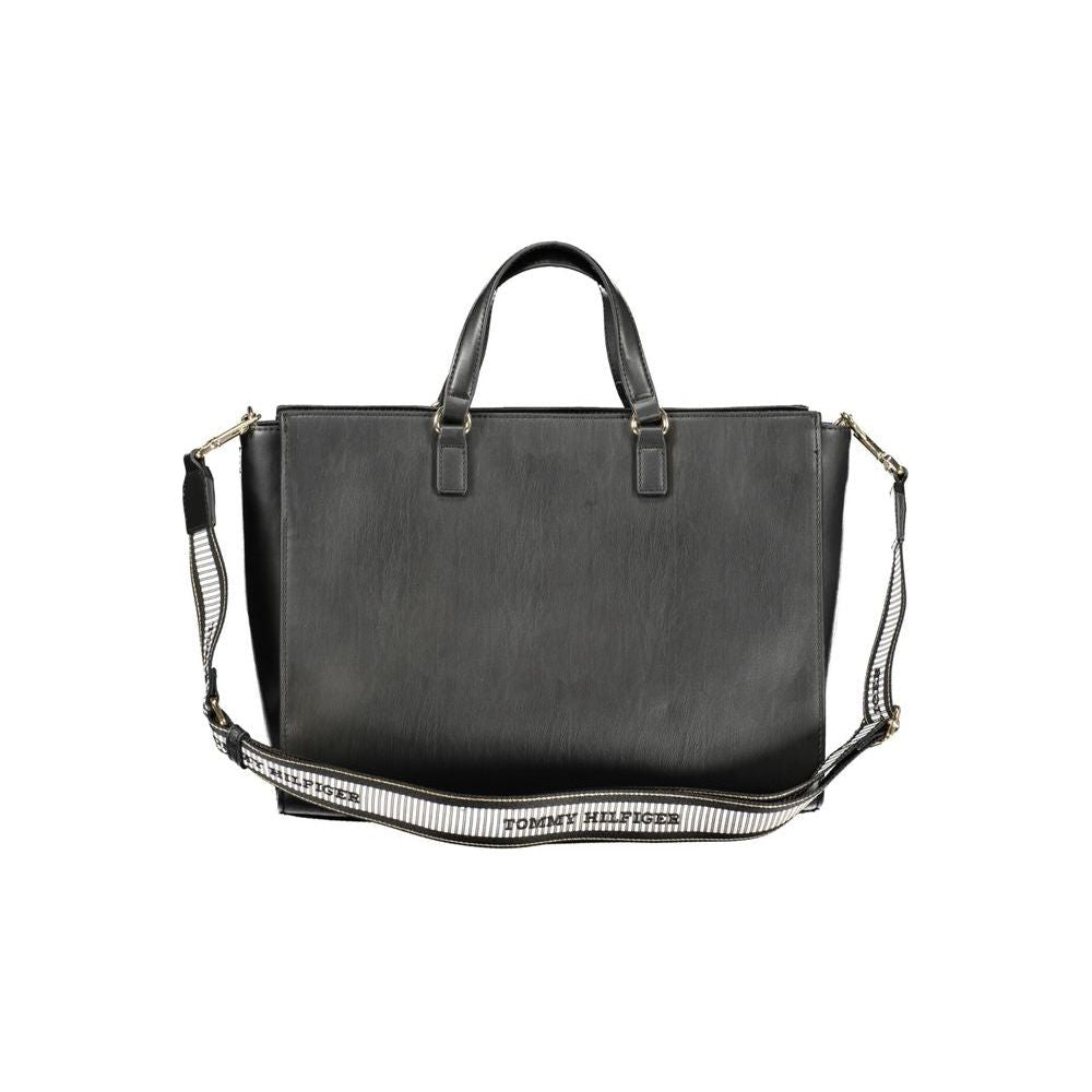 Tommy Hilfiger Black Polyethylene Handbag