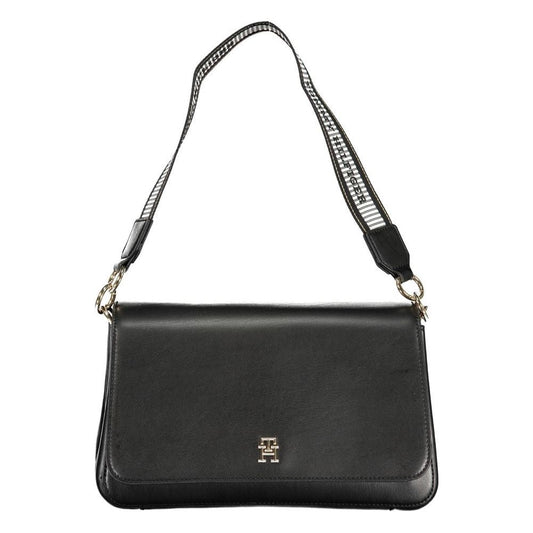 Tommy Hilfiger Black Polyethylene Handbag