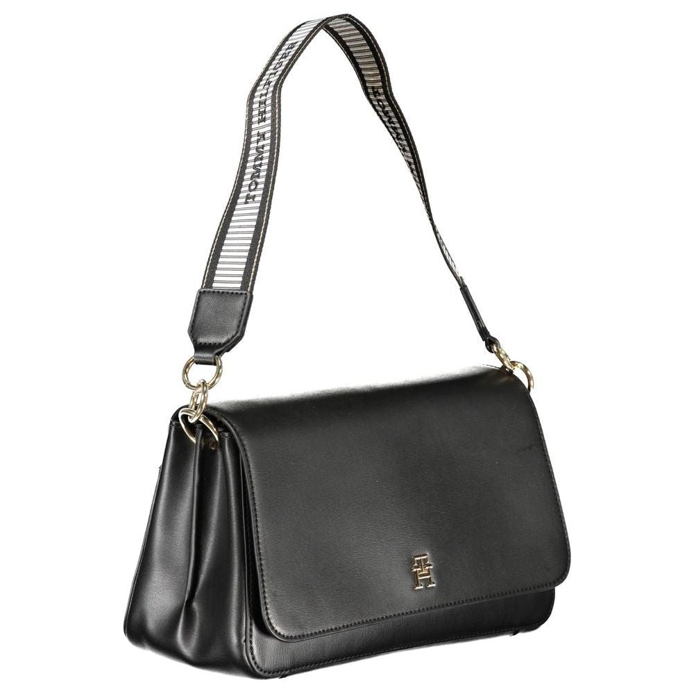 Tommy Hilfiger Black Polyethylene Handbag