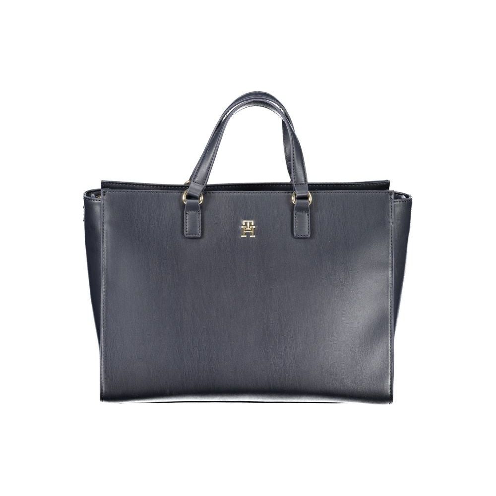 Tommy Hilfiger Blue Polyethylene Handbag