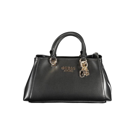 Guess Jeans Black Polyethylene Handbag