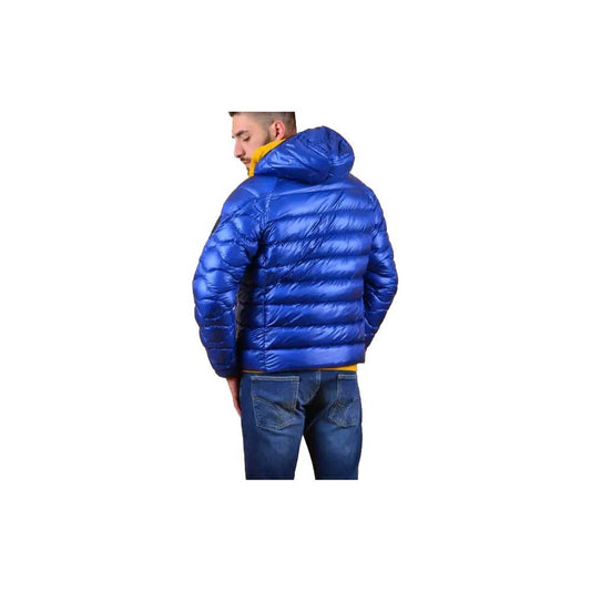 Refrigiwear Blue Nylon Men's Explorer Jacket Refrigiwear