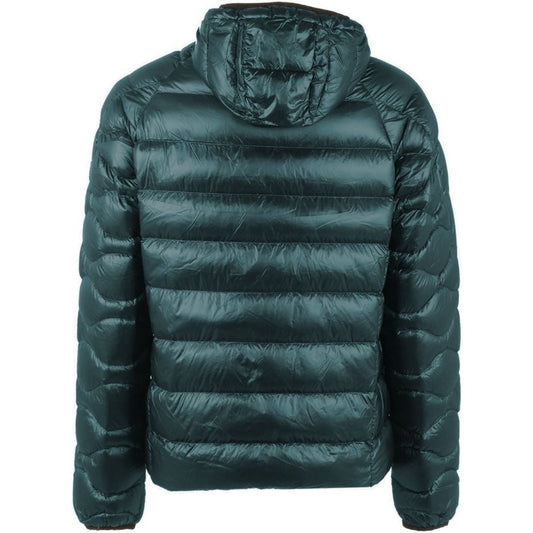 Refrigiwear Green Nylon Men Jacket Refrigiwear