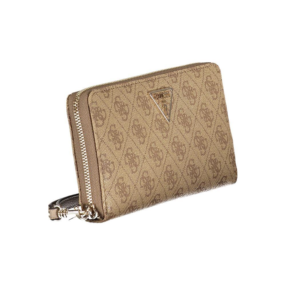 Guess Jeans Beige Polyethylene Wallet Guess Jeans