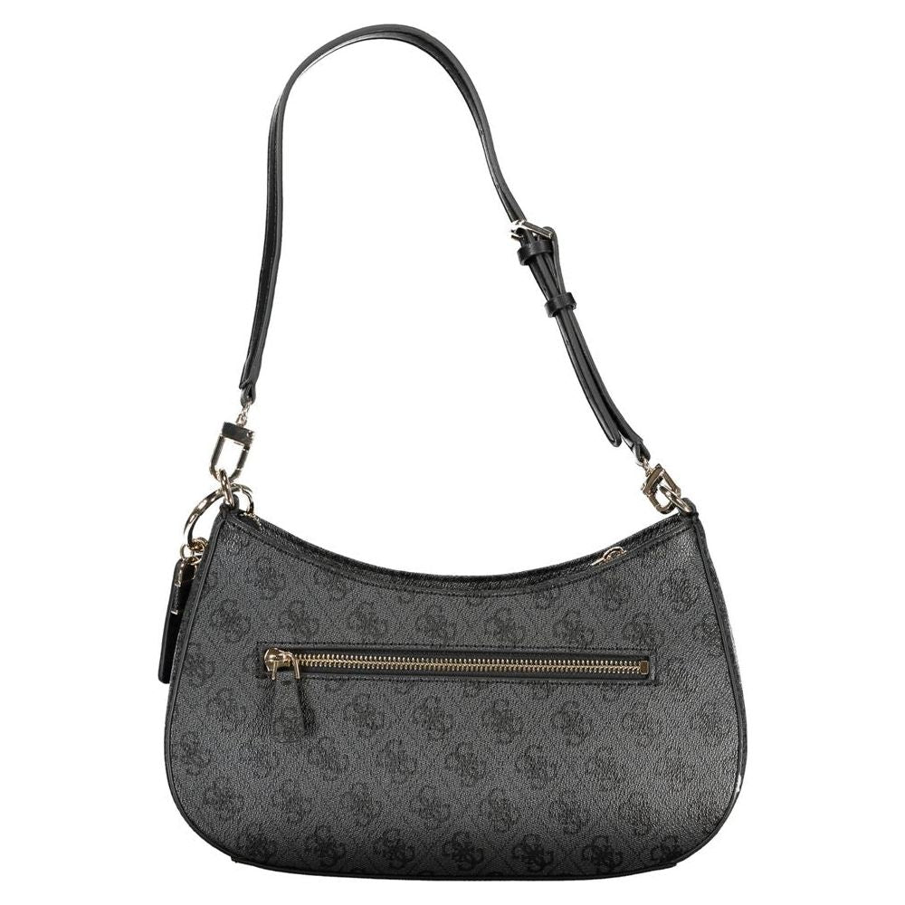 Guess Jeans Black Polyethylene Handbag Guess Jeans