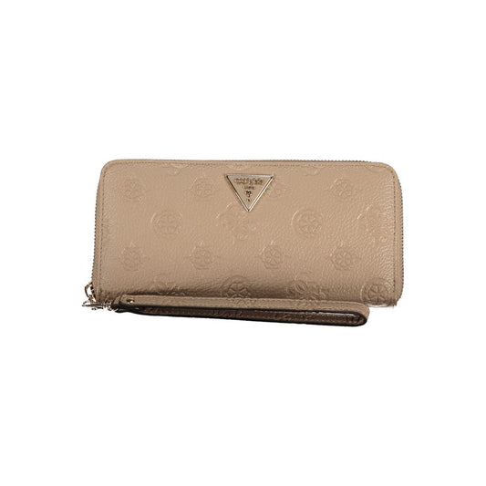 Guess Jeans Beige Polyethylene Wallet Guess Jeans