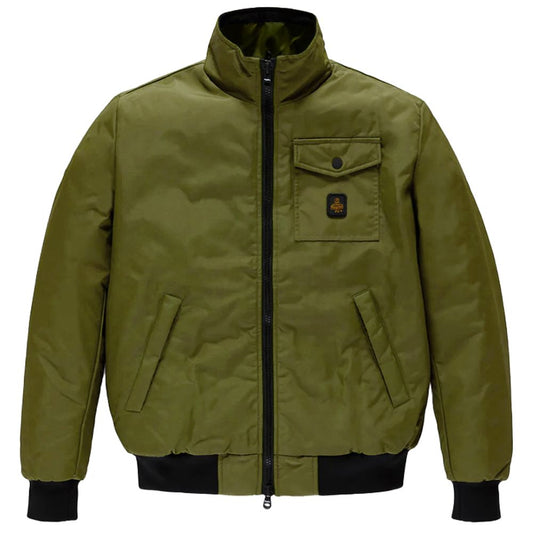 Refrigiwear Green Nylon Jacket Refrigiwear