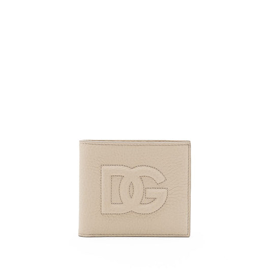 Dolce & Gabbana Beige Leather Wallet Dolce & Gabbana