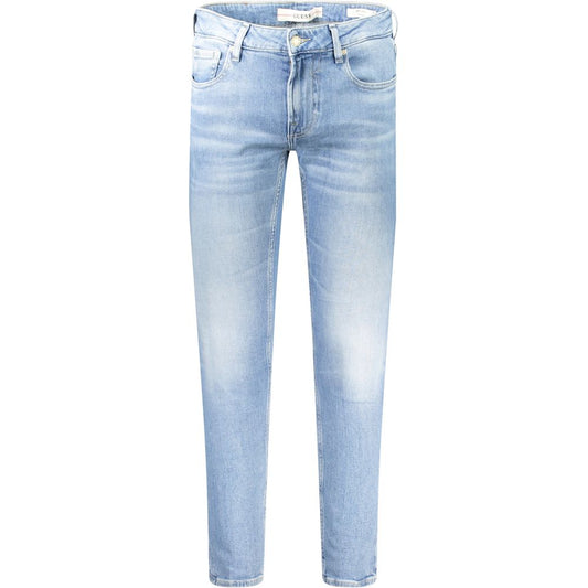 Guess Jeans Light Blue Cotton Jeans & Pant Guess Jeans