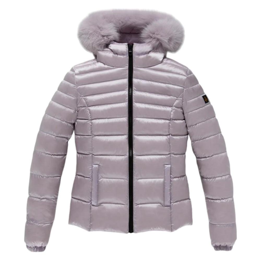 Refrigiwear Purple Nylon Jackets & Coat Refrigiwear