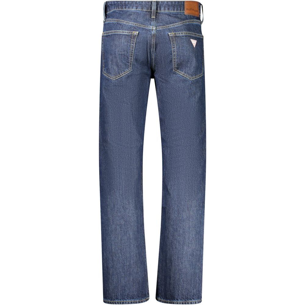 Guess Jeans Blue Cotton Jeans & Pant Guess Jeans