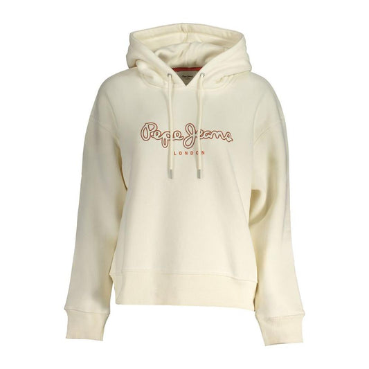 Pepe Jeans White Cotton Sweater