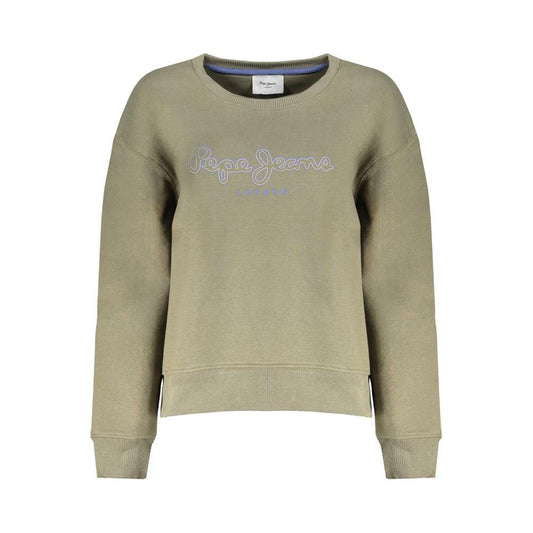 Pepe Jeans Green Cotton Sweater