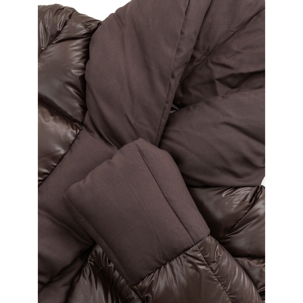 Herno Brown Polyamide Jackets & Coat Herno