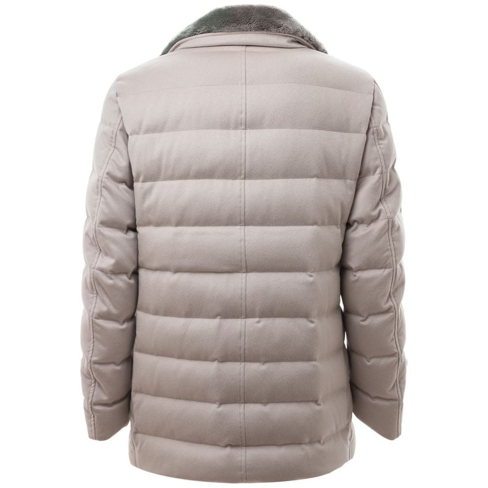 Herno Gray Cashemere Jacket Herno