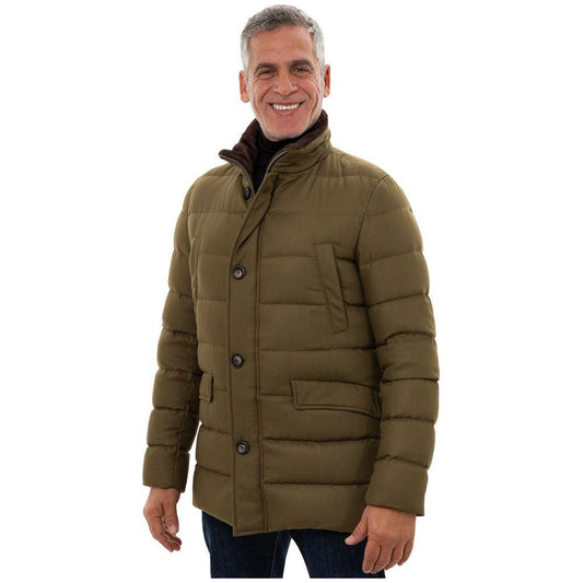 Herno Green Viscose Jacket Herno