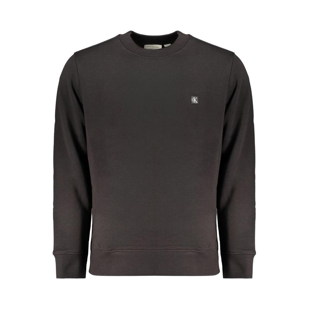 Calvin Klein Black Cotton Sweater Calvin Klein