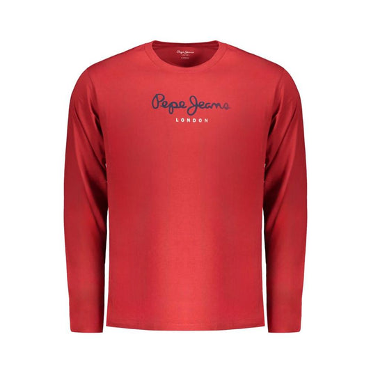 Pepe Jeans Red Cotton T-Shirt Pepe Jeans