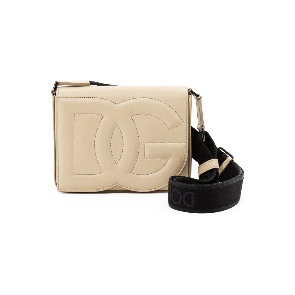 Dolce & Gabbana Beige Leather Bag Dolce & Gabbana