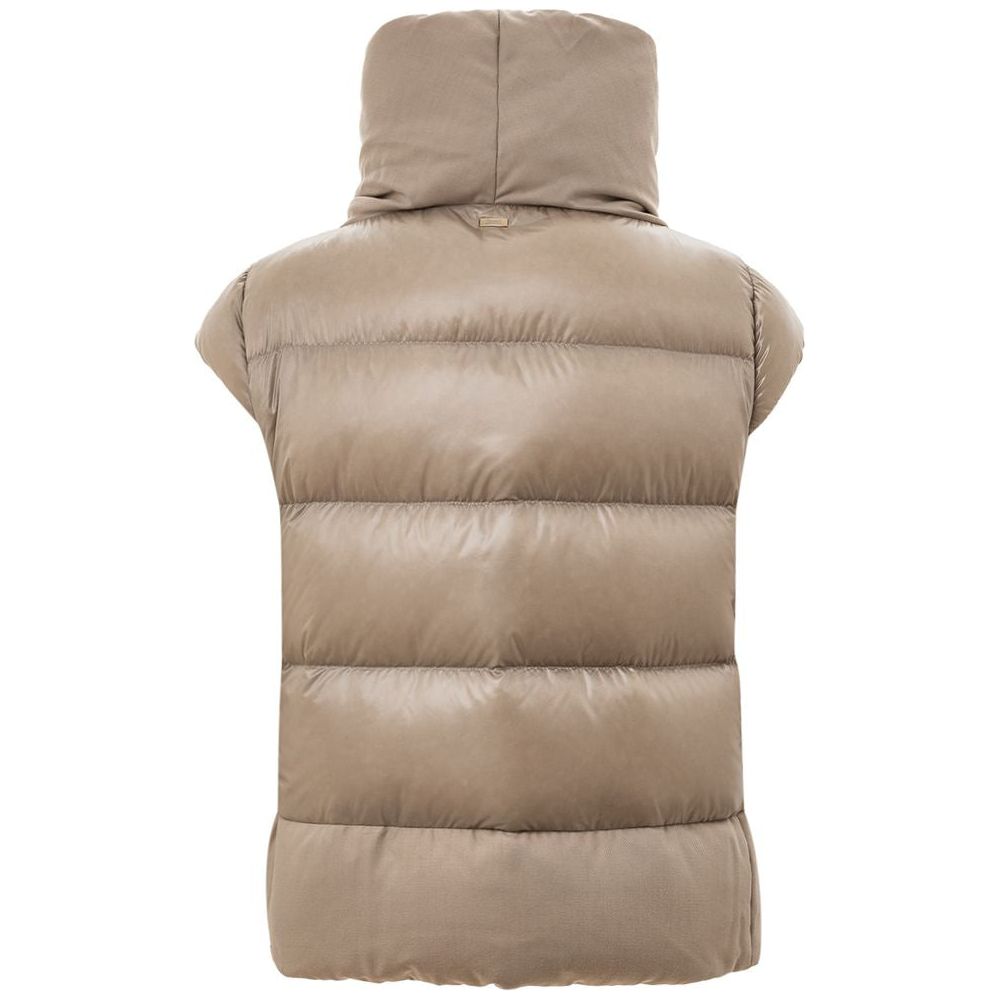 Herno Gray Polyamide Vest Herno