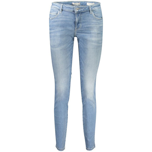 Guess Jeans Light Blue Cotton Jeans & Pant Guess Jeans