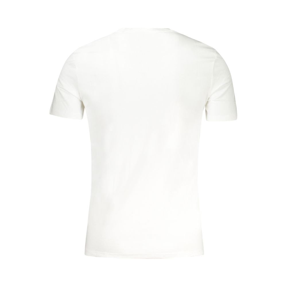 Guess Jeans White Cotton T-Shirt Guess Jeans