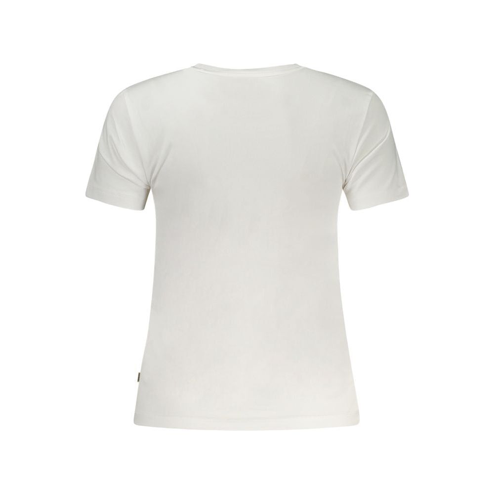 Guess Jeans White Cotton Tops & T-Shirt Guess Jeans