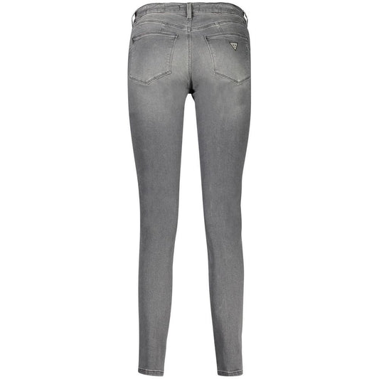 Guess Jeans Gray Cotton Jeans & Pant Guess Jeans