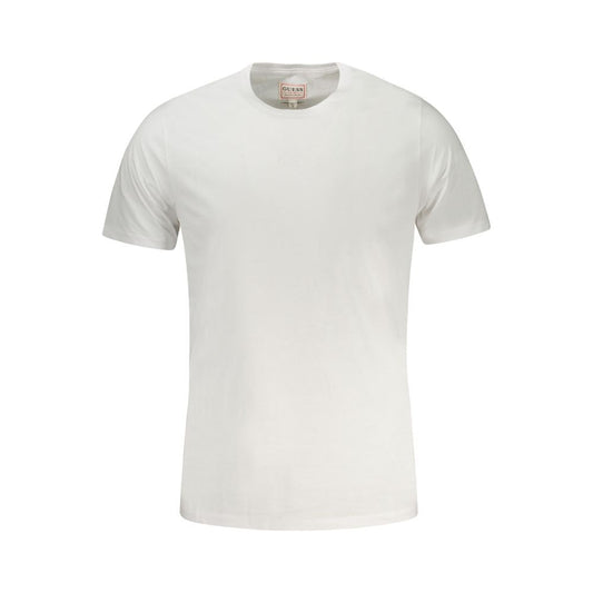 Guess Jeans White Cotton T-Shirt Guess Jeans