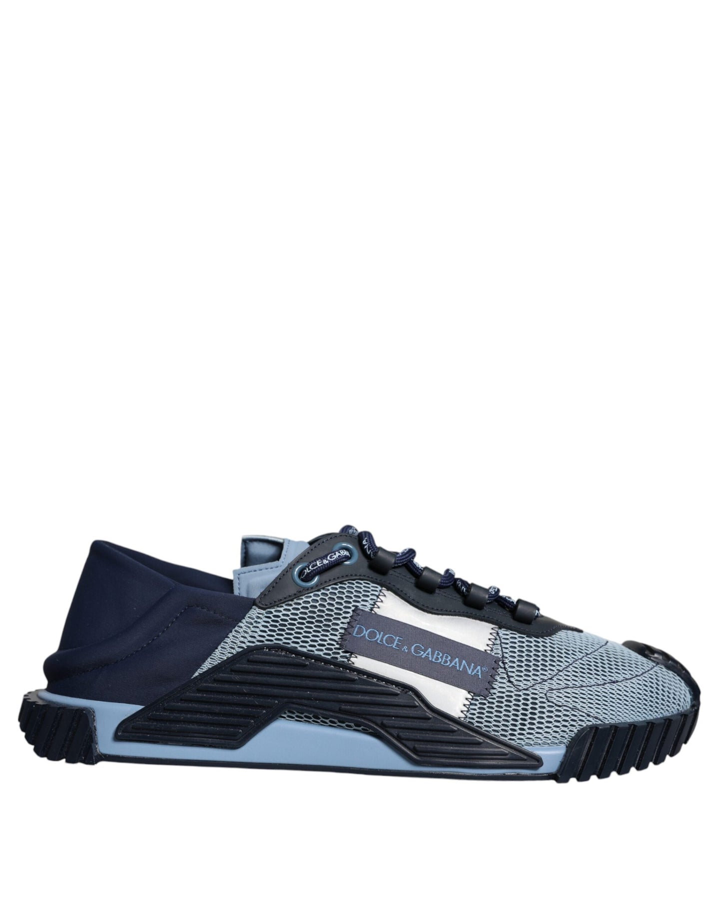 Dolce & Gabbana Blue Black Low Top NS1 Sneakers Shoes Dolce & Gabbana