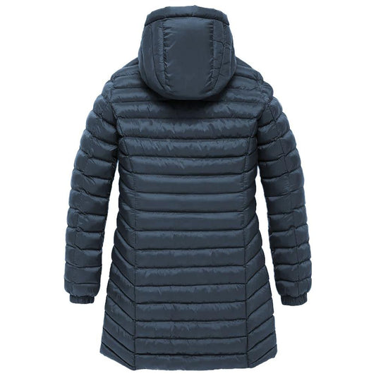 Refrigiwear Blue Nylon Jackets & Coat Refrigiwear