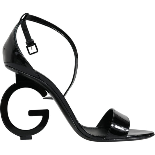 Dolce & Gabbana Black KEIRA Heels Ankle Strap Sandals Shoes Dolce & Gabbana