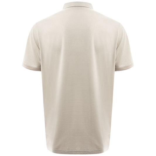 Loro Piana Gray Cotton Polo Shirt Loro Piana