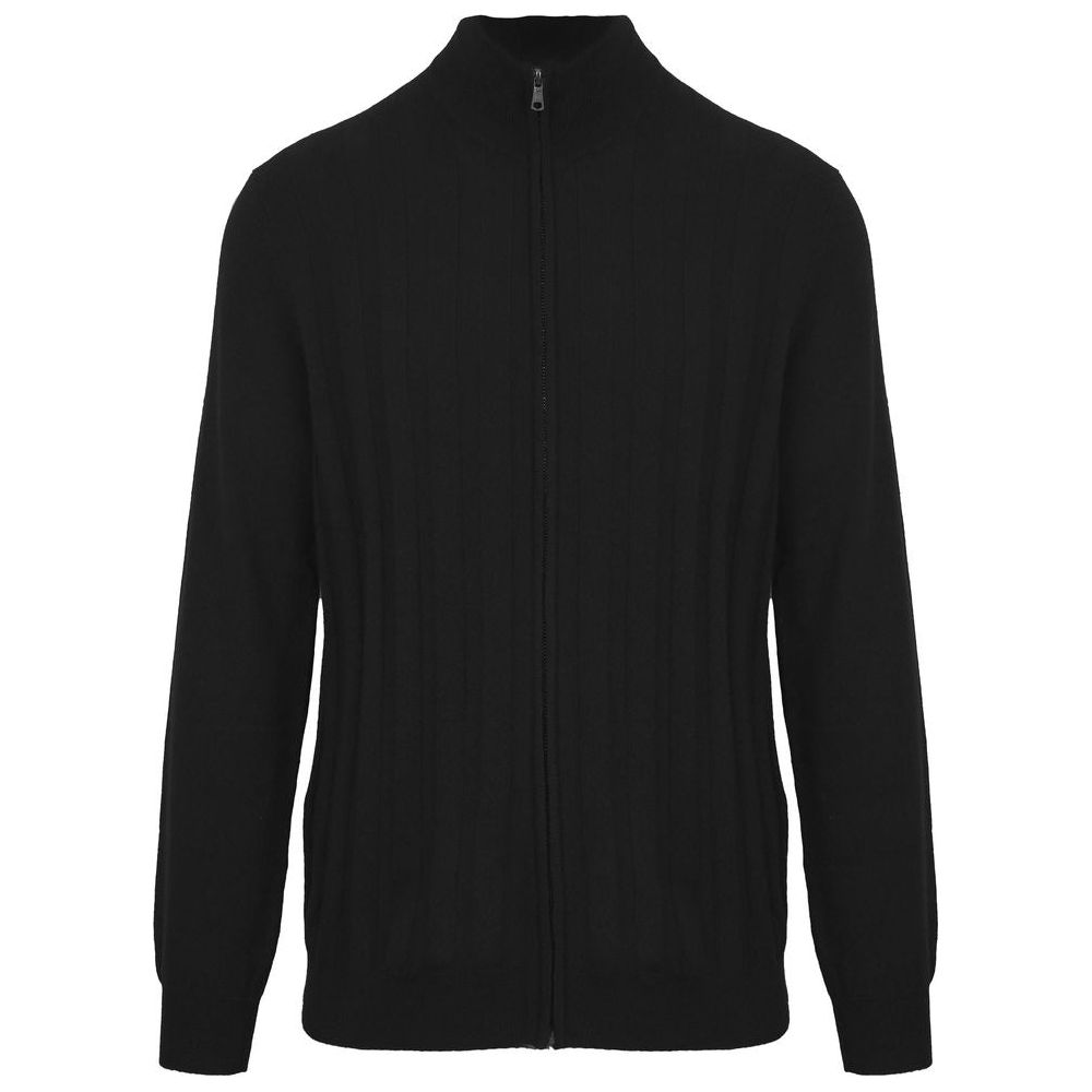 Malo Black Wool Sweater Malo