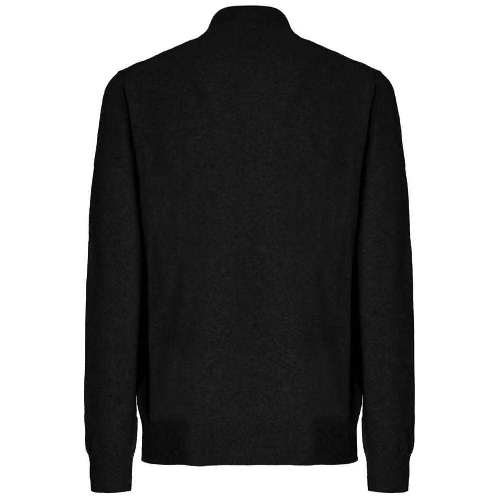 Malo Black Wool Sweater Malo