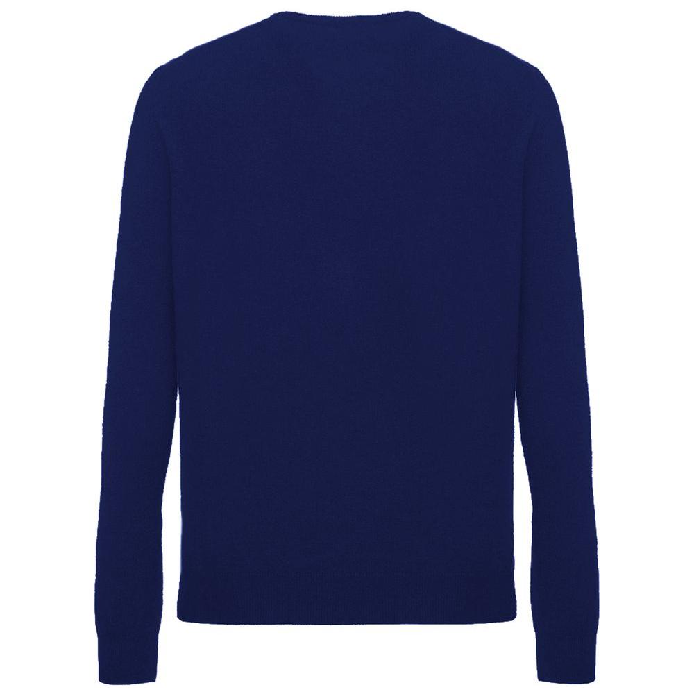 Malo Blue Cashmere Sweater Malo