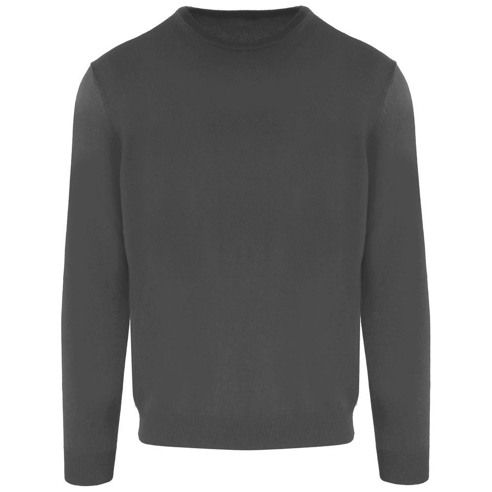 Malo Gray Wool Sweater Malo