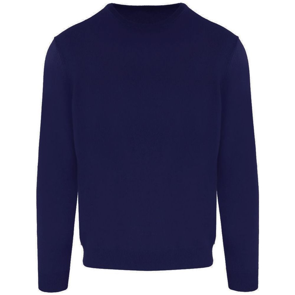 Malo Blue Wool Sweater Malo