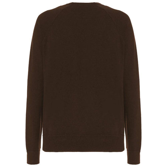 Malo Brown Wool Men's Turtleneck Sweater Malo