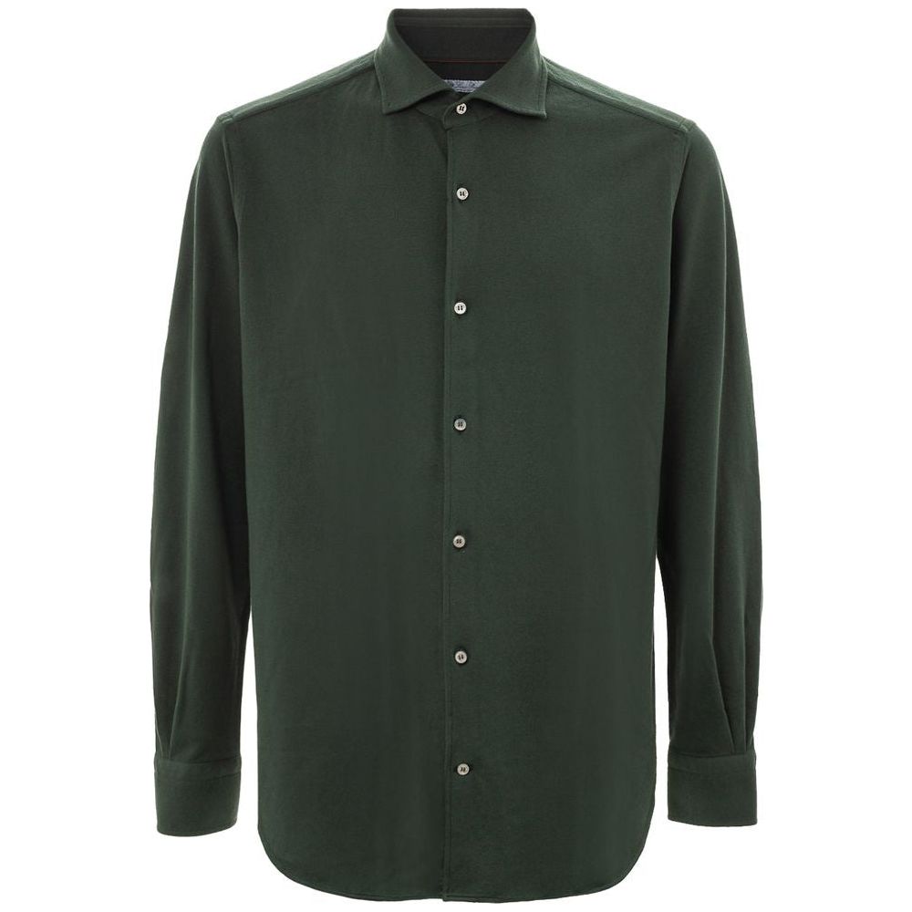 Loro Piana Green Cotton Shirt Loro Piana